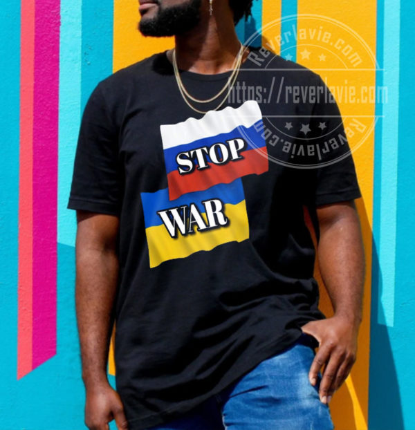 Official Russia Ukraine Stop War I Stand with Ukraine Classic T-shirt