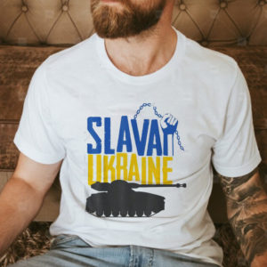 Official The Ukrainian Flag Stop War Slavai In Ukraine Славай Украина T-Shirt