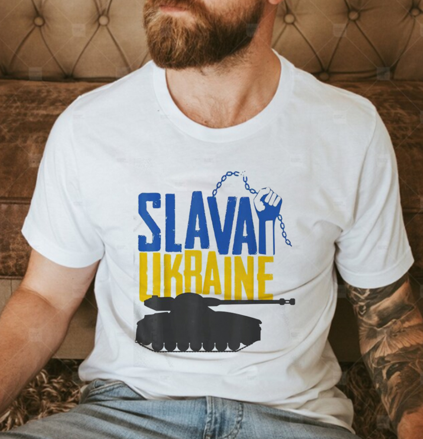 Official The Ukrainian Flag Stop War Slavai In Ukraine Славай Украина T-Shirt Official The Ukrainian Flag Stop War Slavai In Ukraine Славай Украина T-Shirt