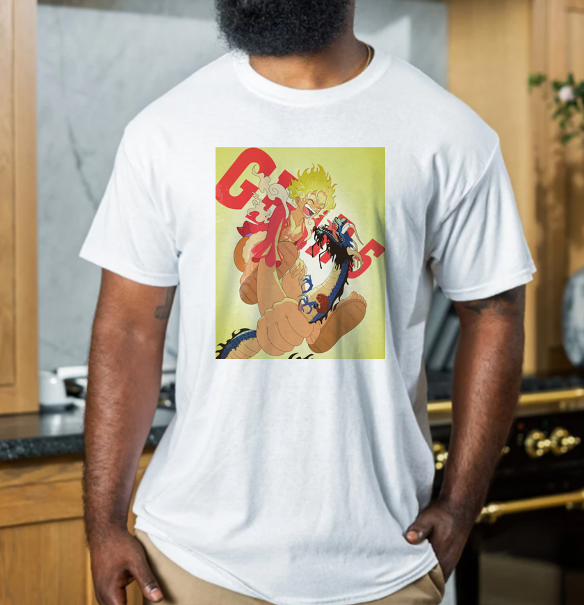One Piece Gear 5 Luffy T-Shirt One Piece Gear 5 Luffy T-Shirt