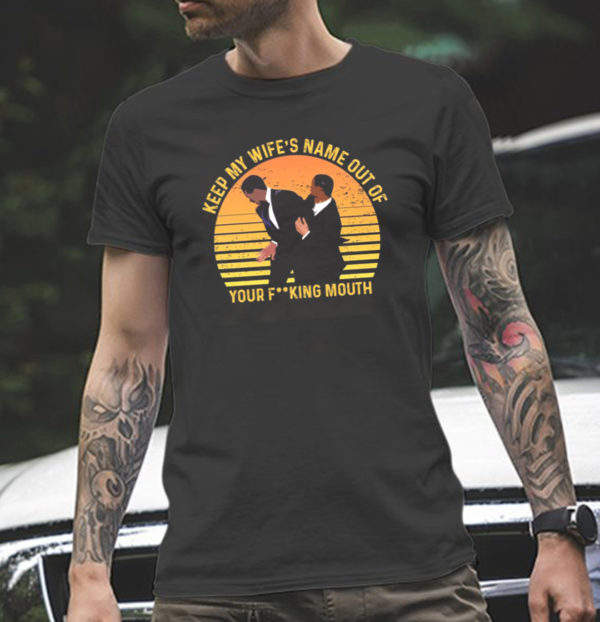 Oscar 2022 Will Smith Slapped Chris Rock T-Shirt