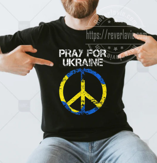 Peace Support Ukraine Stand I With Ukraine Ukrainian Flag America Classic T-Shirt