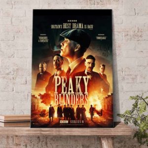 Peaky Blinders Season 6 BBC Official Poster Canvas