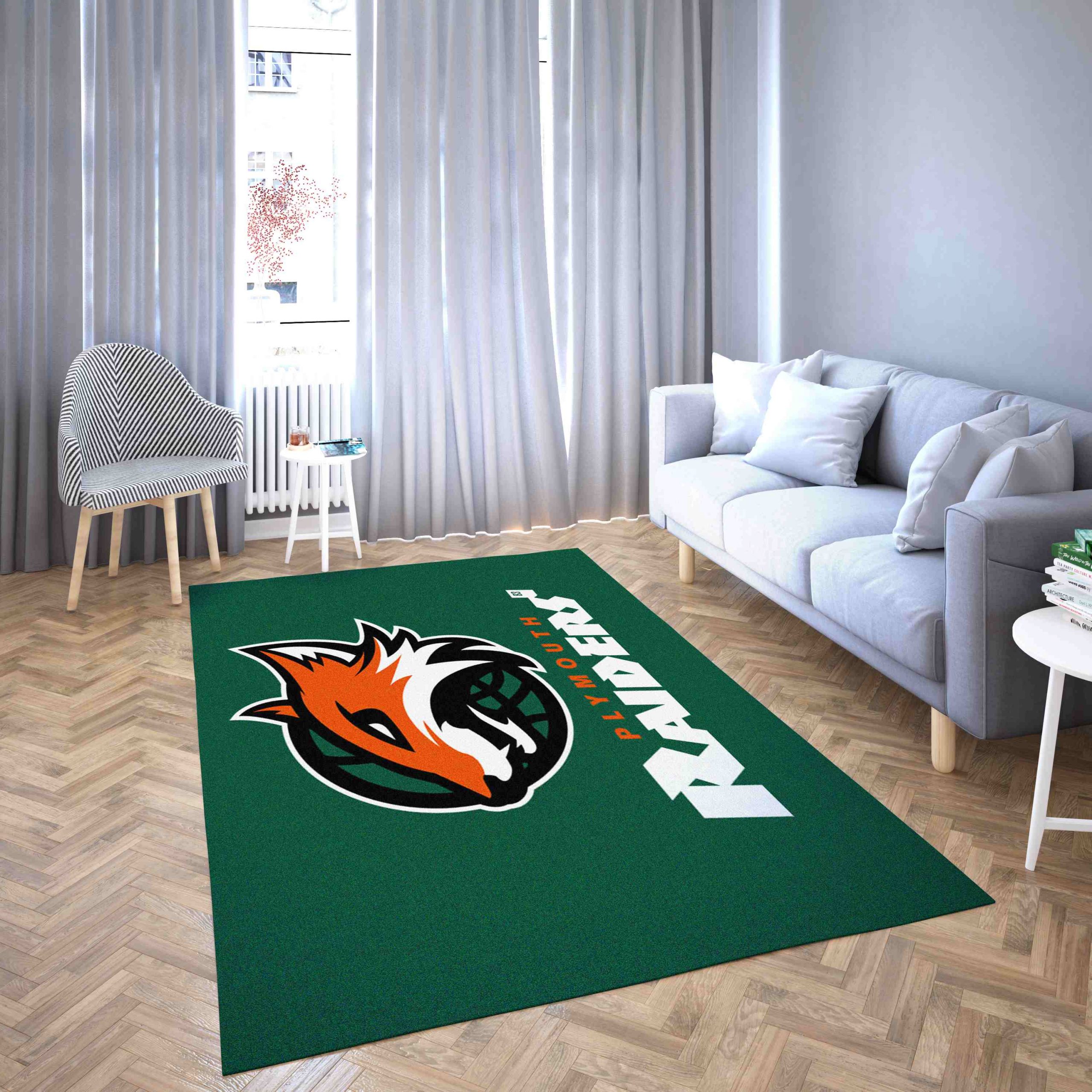 Plymouth Raiders Basketball Club Area Rug Carpet Plymouth Raiders Basketball Club Area Rug Carpet