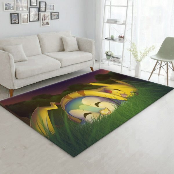 Pokemon Anime Area Rug Carpet