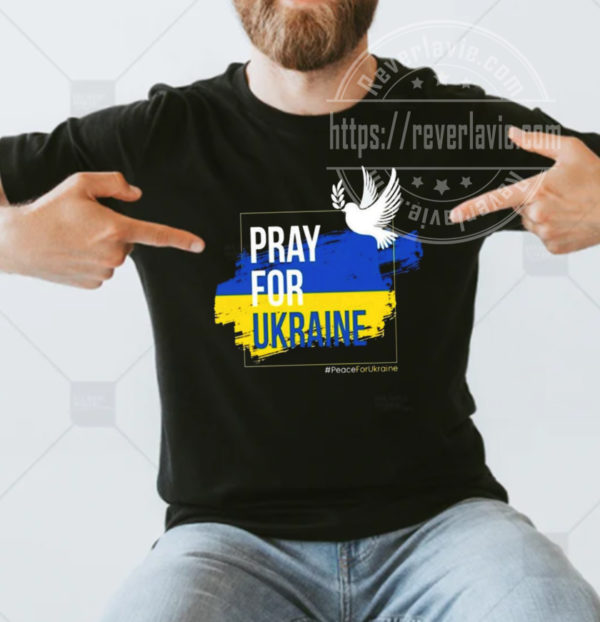 Pray For Ukraine Peace For Ukraine Classic T-Shirt