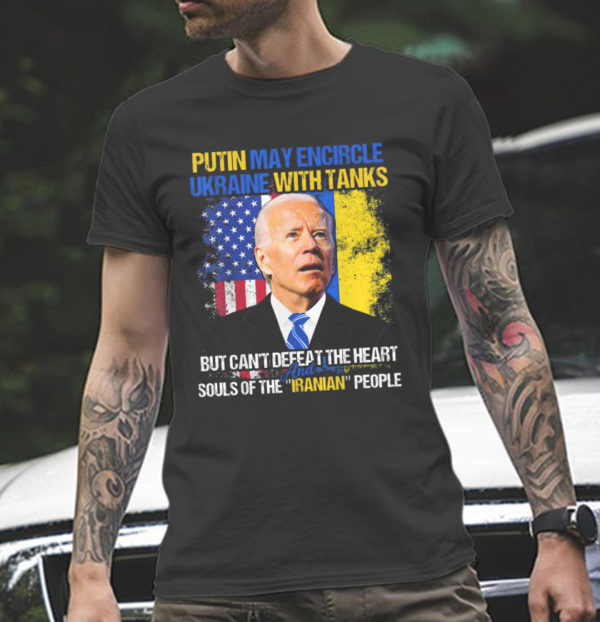 Putin May Encircle Ukraine With Tanks But Cant Defeat The Heart Classic T-Shirt