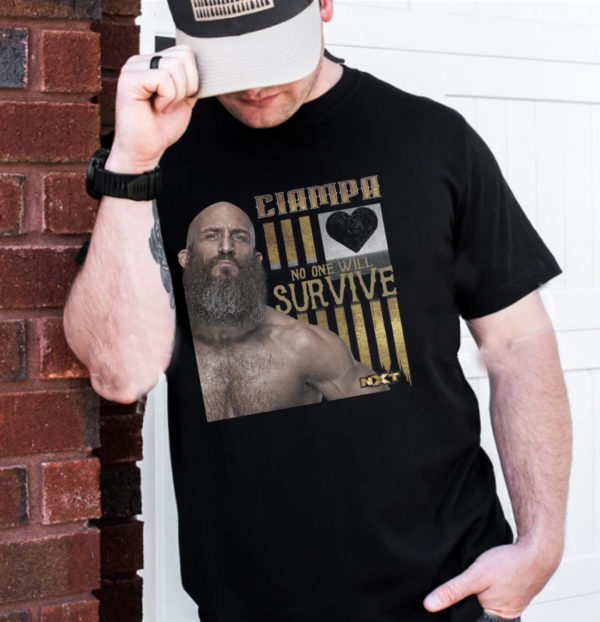 RIP Ciampa No One Will Survive Theme WWE 2018-2022 T-Shirt
