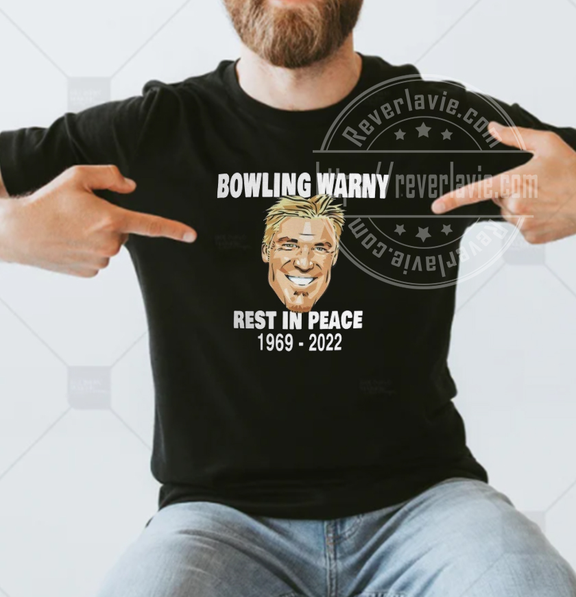RIP Shane Warne T-shirt RIP Shane Warne T-shirt
