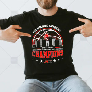 Richmond Spiders 2021-2022 Ncaa Atlantic 10 Conference Mens Basketball Champions Classic T-Shirt