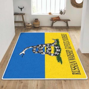 Russian Warship Go Fuck Yourself Rug Carpet