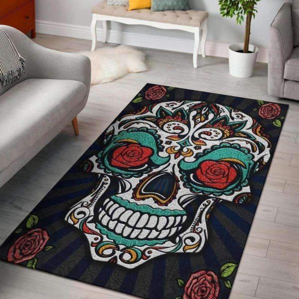 SOL Premium Skull Area Rug Carpet