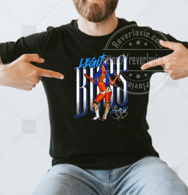 Sasha Banks Legit Boss Homage T-shirt