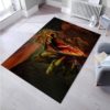 Scary T-Rex Dinosaurs Rug Home Decor