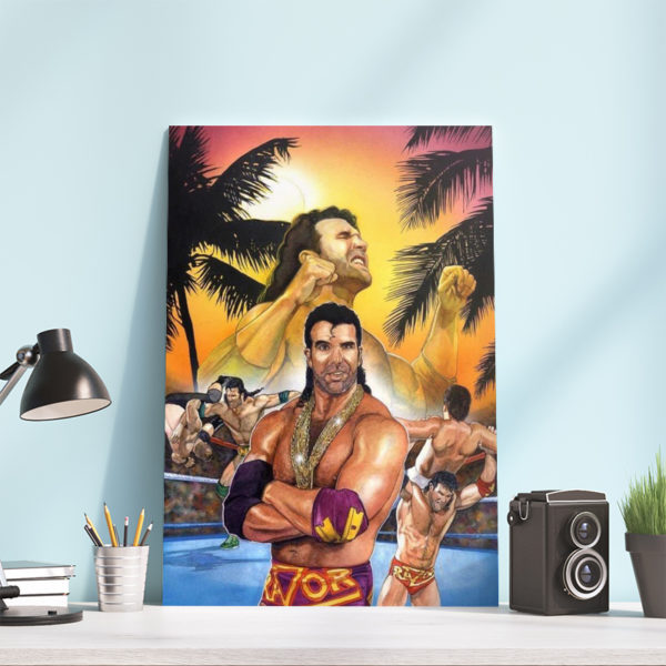 Scott Hall Razor Ramon nWo Thank You For The Memories Poster Canvas