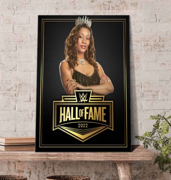 Sharmell WWE Hall of Fame Class of 2022 Poster Canvas