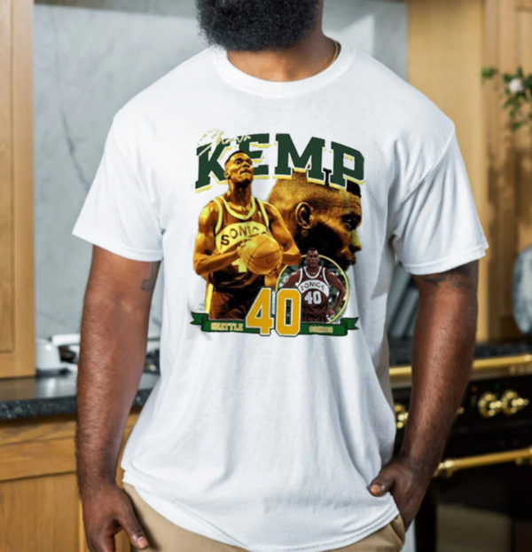 Shawn Kemp The Reignman Bootleg Rap Style Vintage Retro 80s 90s Unisex T-Shirt