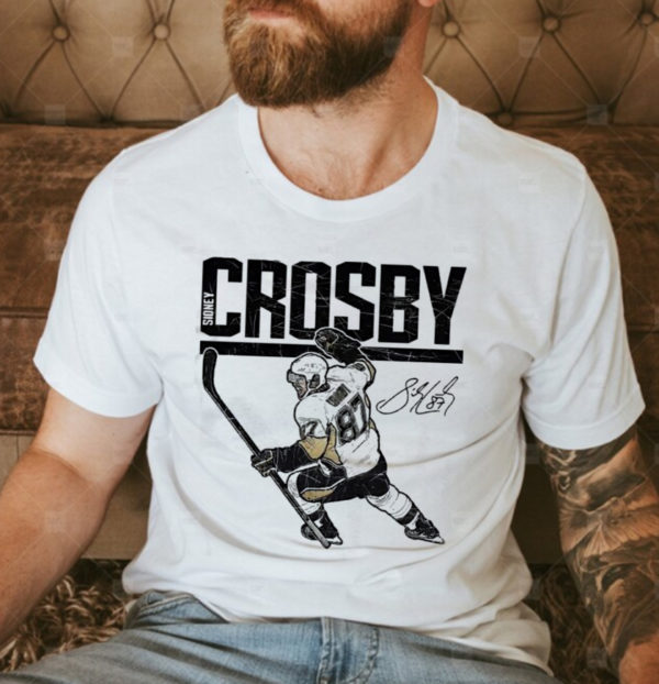Sidney Crosby Signature Pittsburgh Penguins Unisex T-Shirt
