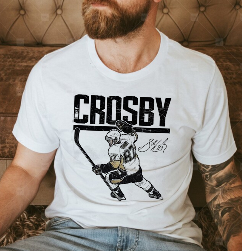Sidney Crosby Signature Pittsburgh Penguins Unisex T-Shirt Sidney Crosby Signature Pittsburgh Penguins Unisex T-Shirt