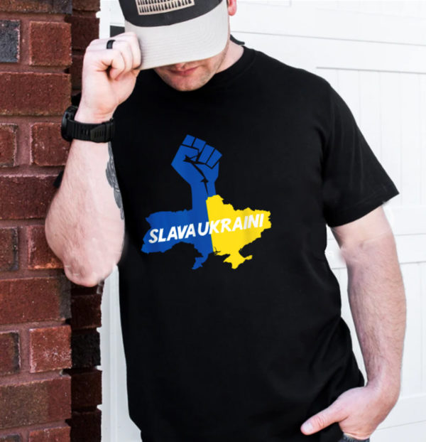 Slava Ukraini Solidarity Support Ukraine T-Shirt