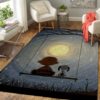 Snoopy Christmas Living Room Rugs Carpet