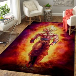 Son Goku Dragon Ball Area Rug Carpet