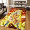 Son Goku Of Dragon Ball Area Rug Carpet For Living Room