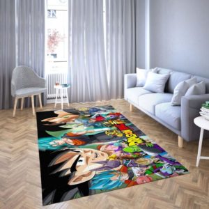 Son Goku of Dragon Ball Area Rug Carpet