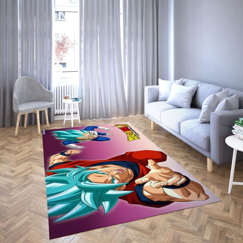 Son Goku of Dragon Ball Area Rug Son Goku of Dragon Ball Area Rug