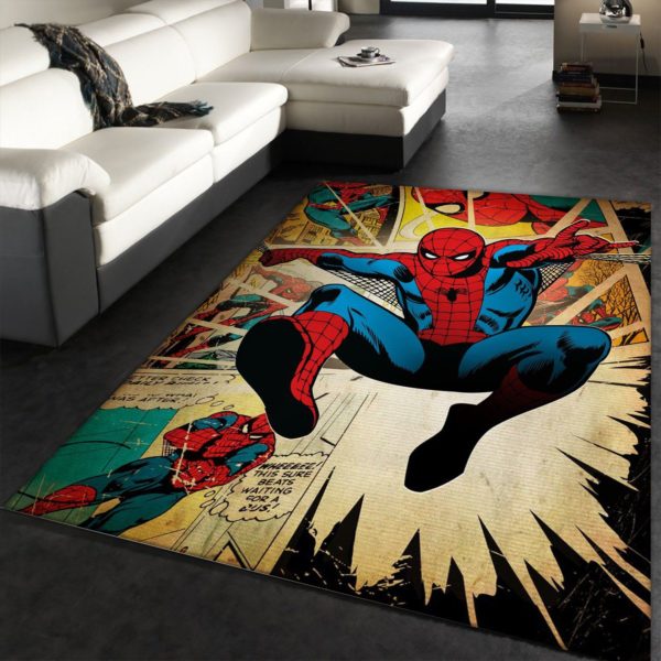Spider Man Hero Rug Home Decor