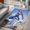 Spider Man Sky Rug Home Decor
