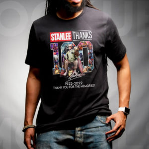 Stan Lee Thanks 100 Years 1922-2022 Signatures Thank You For The Memories Classic T-Shirt