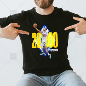 Stephen Curry Golden State Warriors 20000 Career Points Unisex T-Shirt