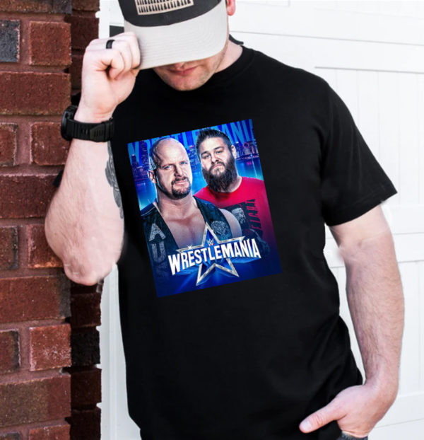 Stone Cold vs Kevin Owens OK Show Wrestlemania 38 T-Shirt