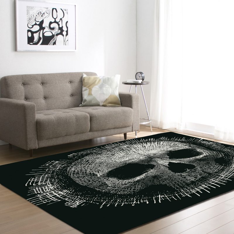Sugar Skull Area Rug Carpet Sugar Skull Area Rug Carpet