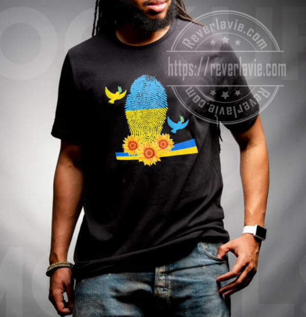 Sunflow Ukraine Yellow and Blue Ukraine Colors Unisex T-Shirt