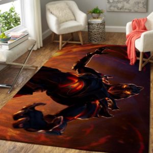 Super Mario Anime Area Rug Carpet