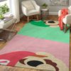 Fans Super Mario Bros Area Rug Carpet