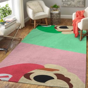 Super Mario Bros Area Rug Carpet For Bedroom
