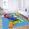 Super Mario Bros Area Rug Carpet For Living Room