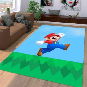 Super Mario Run 3D Area Rug Carpet