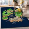 Super Mario Bros Area Rug Carpet For Living Room