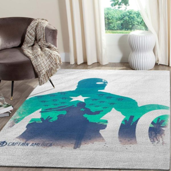 Superhero Captain America New Design Rug Home Decor