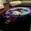 Black And Grey Gucci Monogram Gucci Rug Home Decor