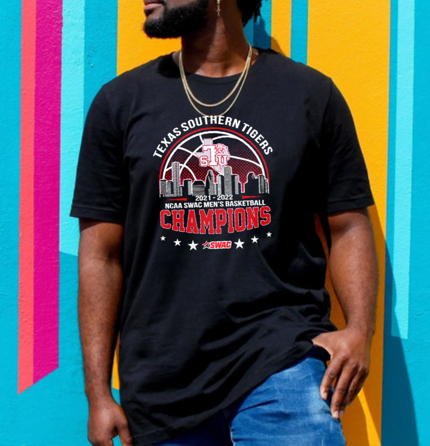 Texas Southern Tigers 2021-2022 Ncaa Swac Mens Basketball Champions Classic T-Shirt Texas Southern Tigers 2021-2022 Ncaa Swac Mens Basketball Champions Classic T-Shirt