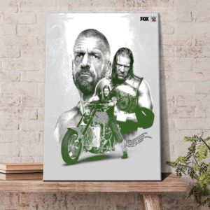 Thank You HHH Triple H Retirement Poster Canvas