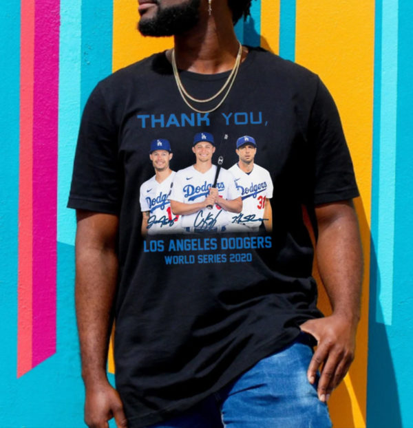 Thank You Los Angeles Dodgers World Series 2020 Champions Unisex T-Shirt
