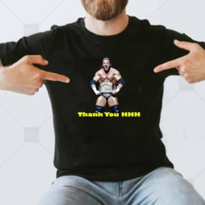 Thank You Triple H WWE Star Retire T-shirt