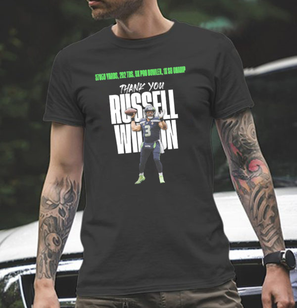 Thank you Russell Wilson For Fighting Seattle Seahawks Classic T-Shirt