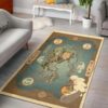 The Last Airbender Map Anime Area Rug Carpet